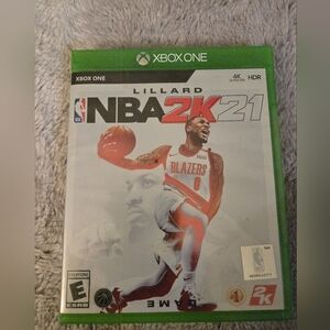 NBA 2K21 Xbox one game